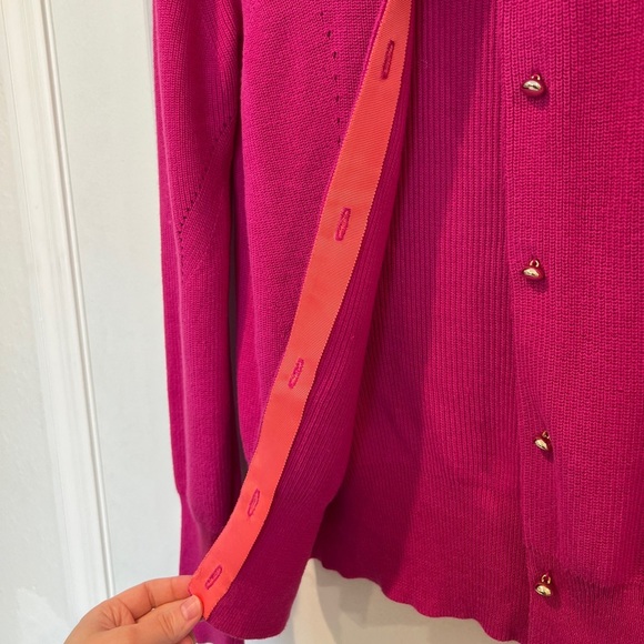 Trina Turk Pointelle Knit Cardigan - Picture 4 of 6